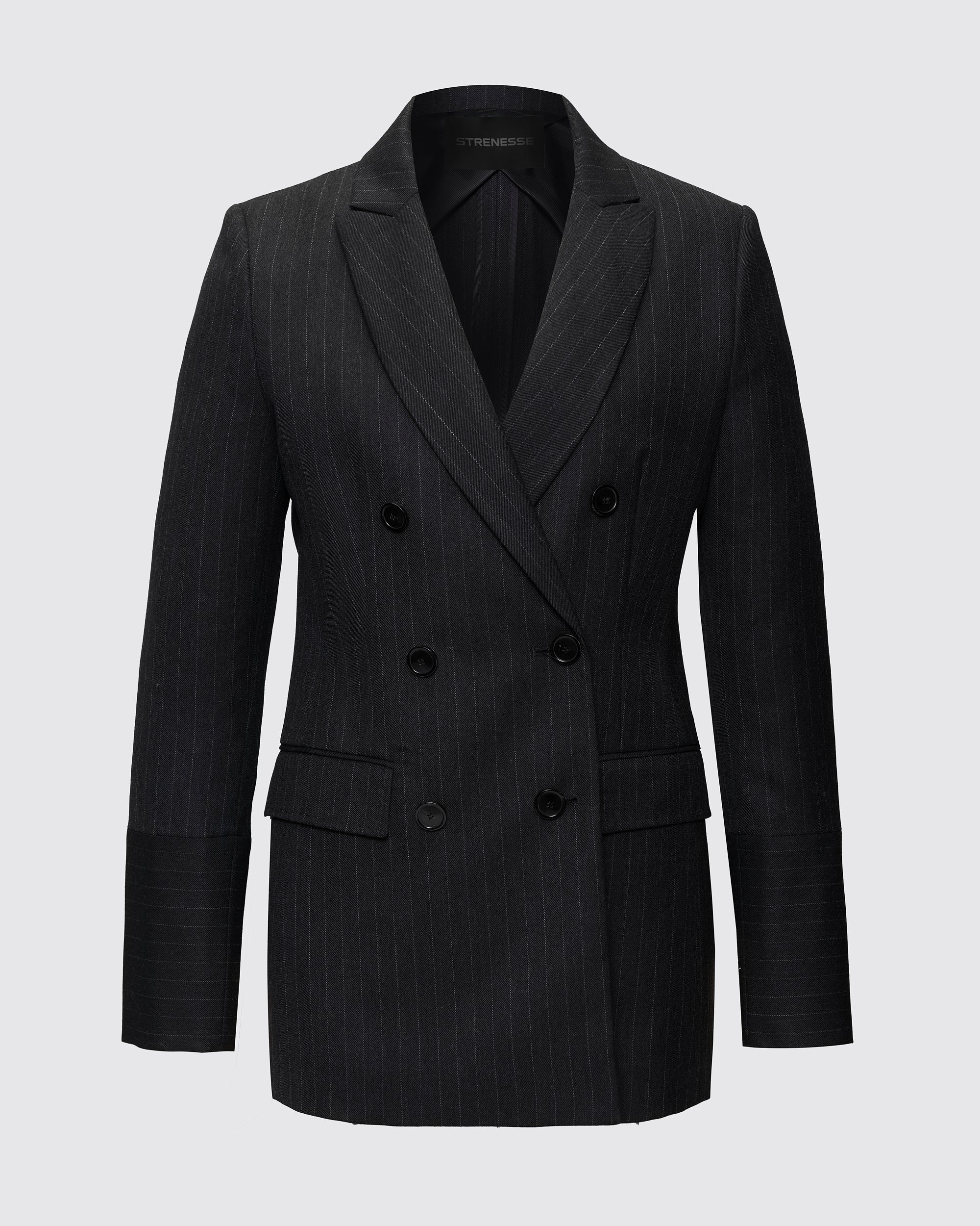 Pinstripe Blazer