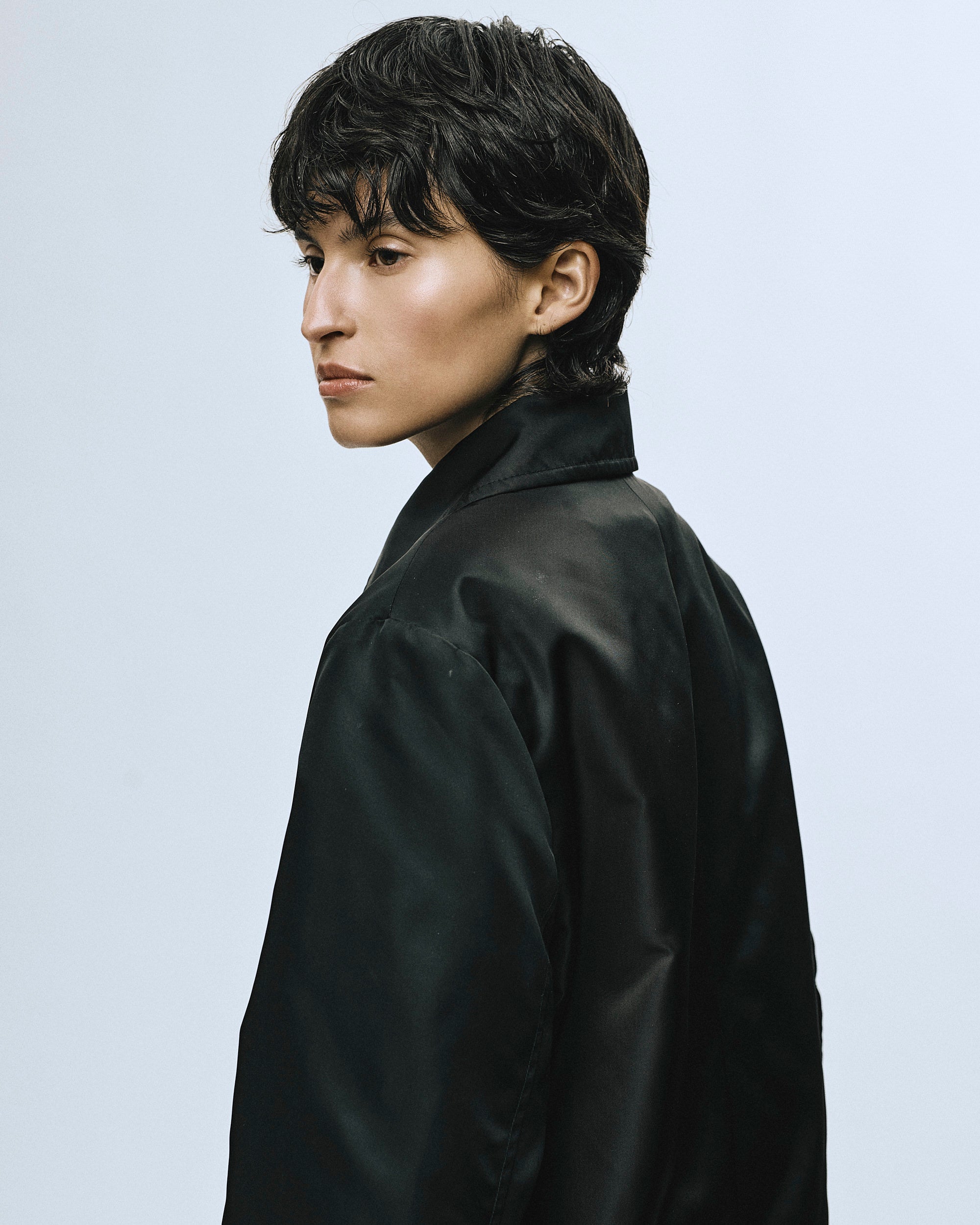 Nylon Mantel mit herausnehmbarem Futter - unisex