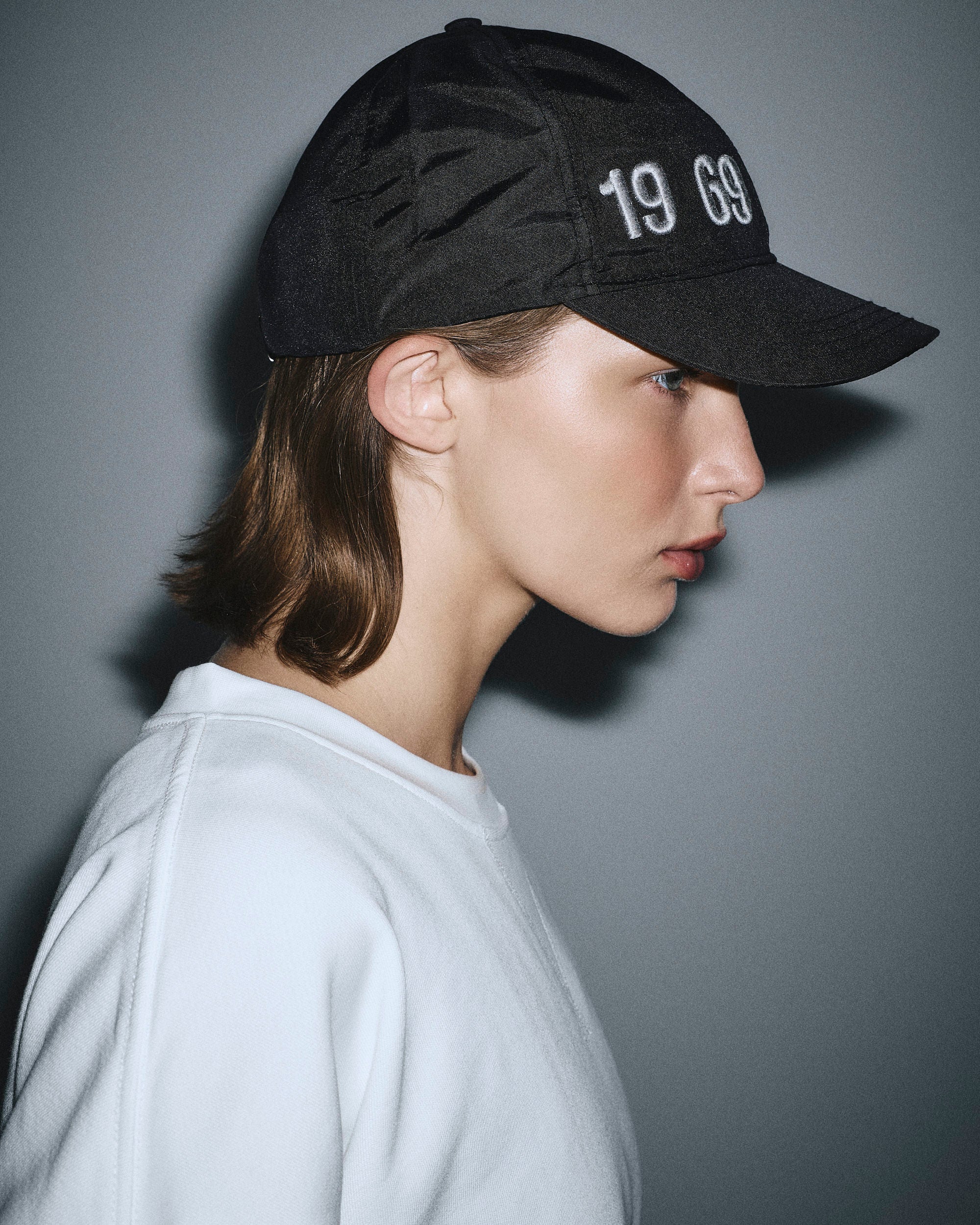 Nylon Baseballcap mit Logo - unisex