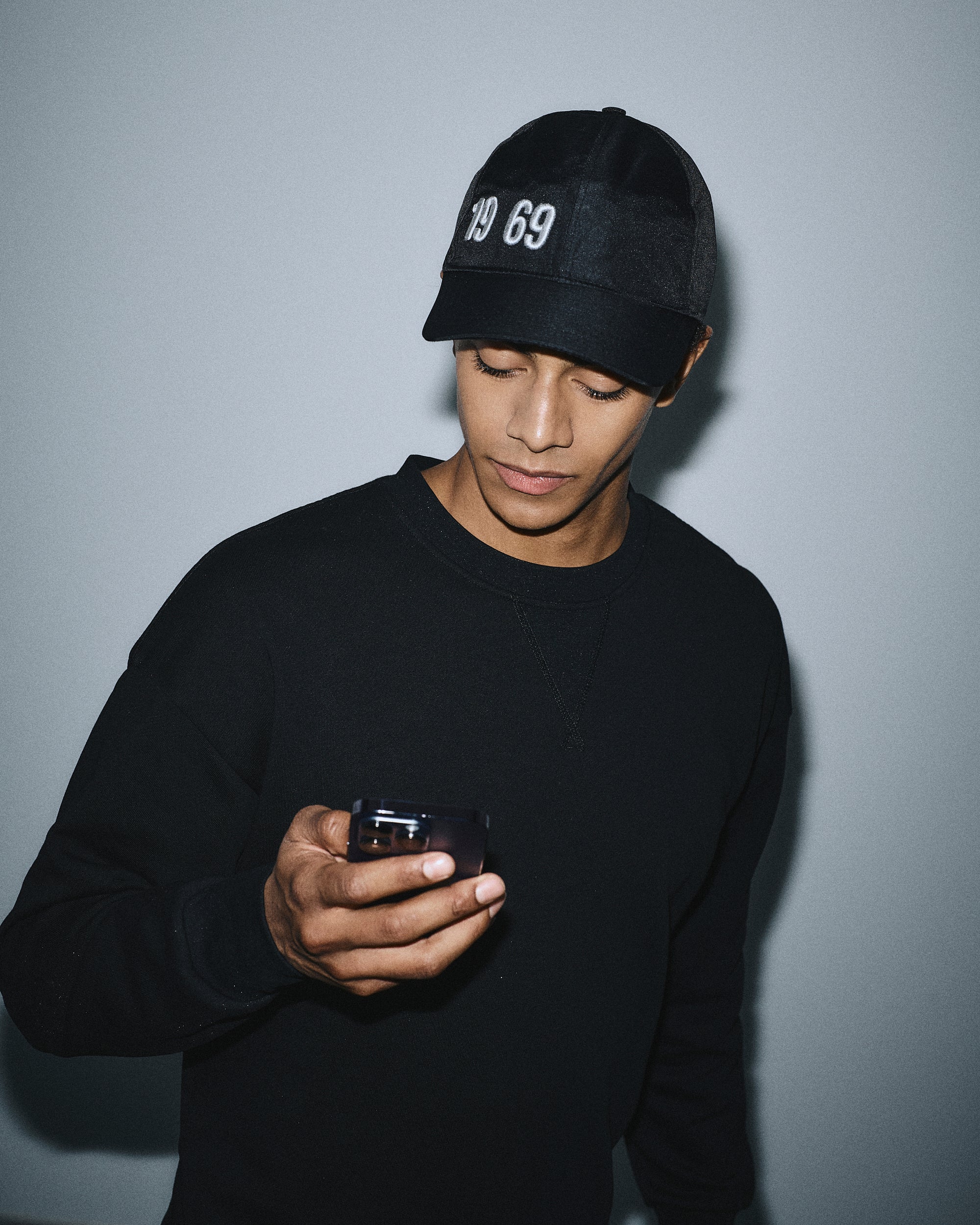 Nylon Baseballcap mit Logo - unisex