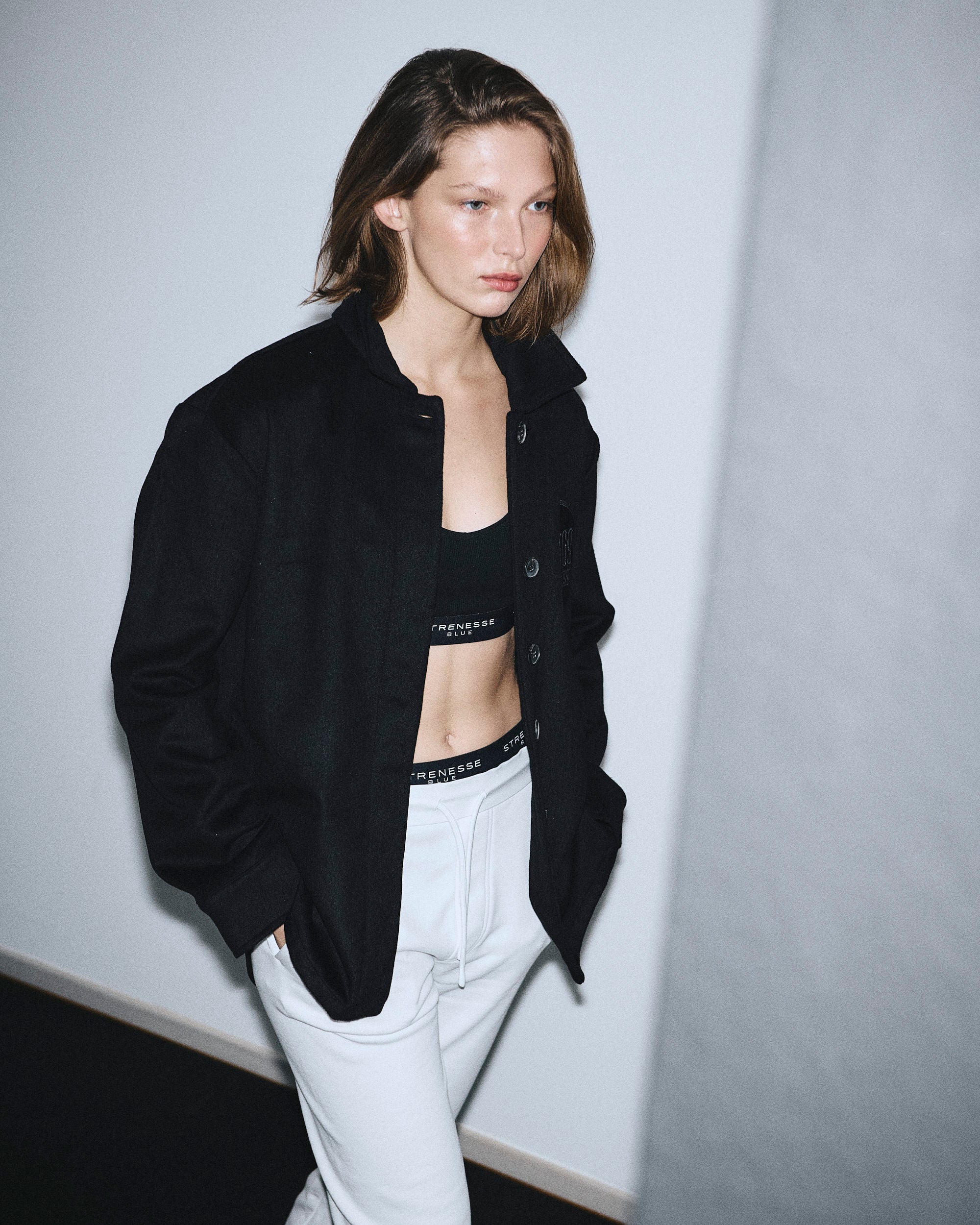 Unisex Overshirt aus Wollmischung - unisex