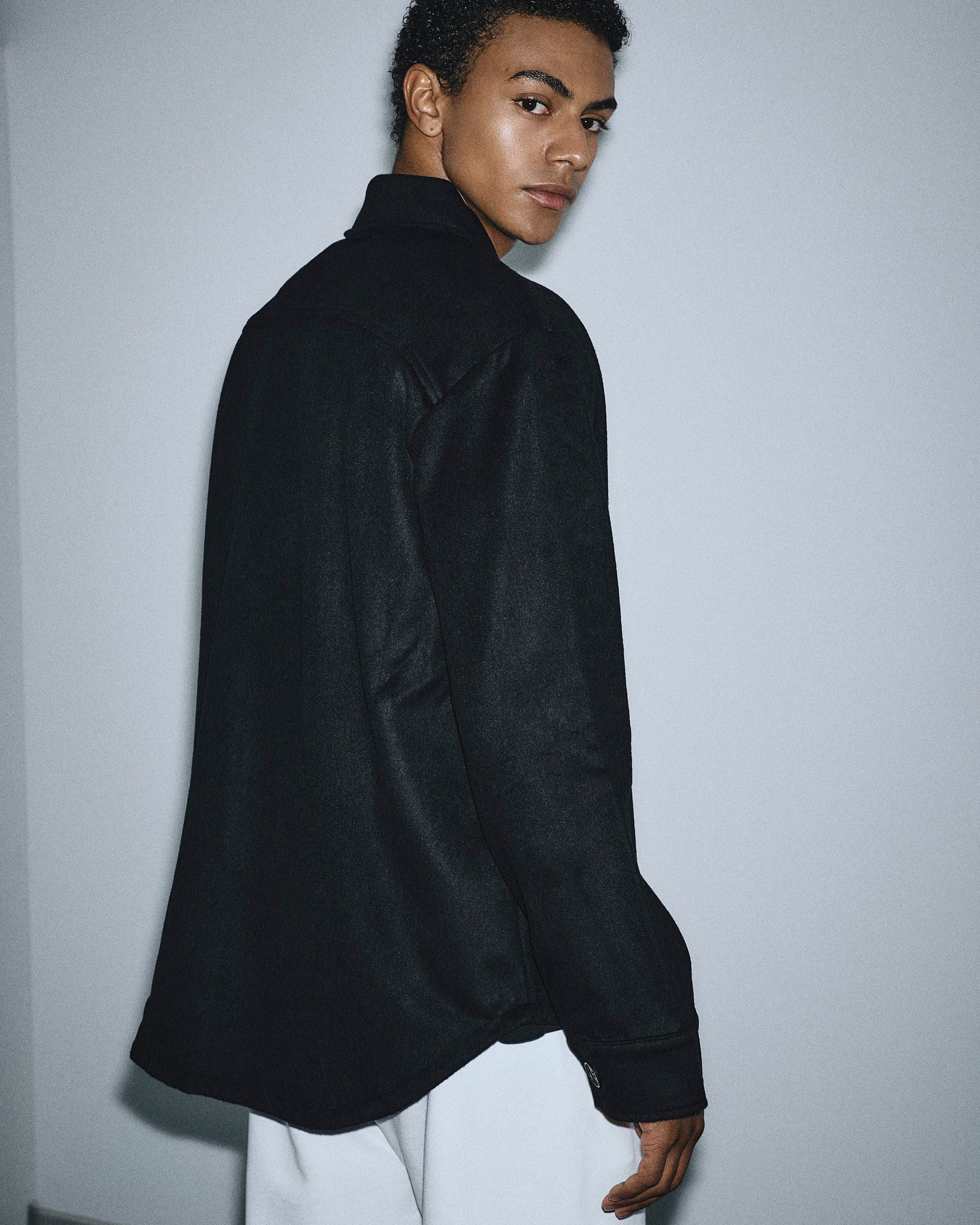 Unisex Overshirt aus Wollmischung - unisex