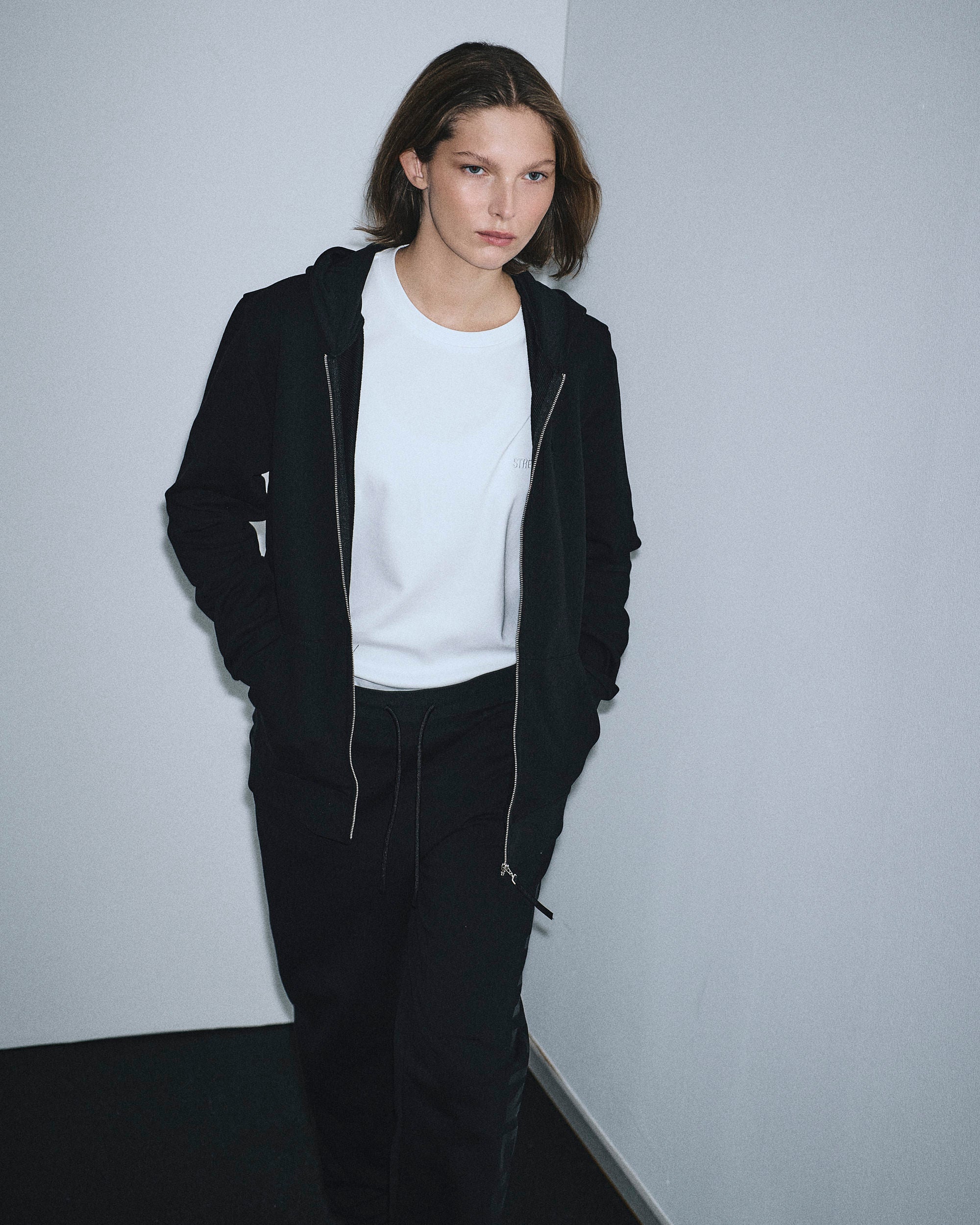 Zipjacke mit Logo - unisex