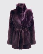 Toskana-Lammfelljacke