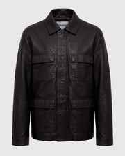 Lederjacke