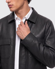 Lederjacke