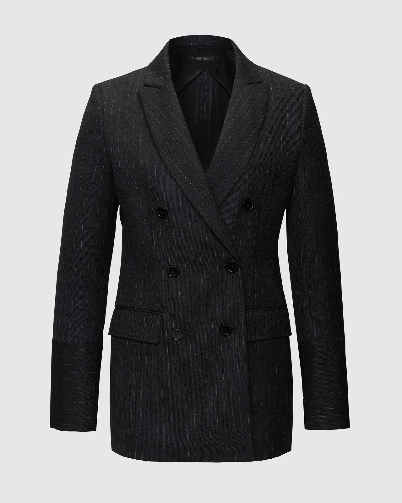 Pinstripe Blazer