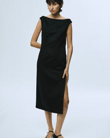 Luxuriöses Kaschmir Midikleid