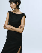 Luxuriöses Kaschmir Midikleid