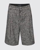 Shorts in meliertem Streifen