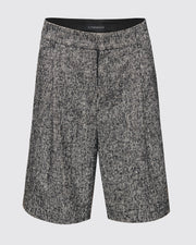 Shorts in meliertem Streifen
