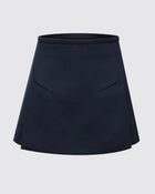 Luxuriöser Kaschmir Minirock