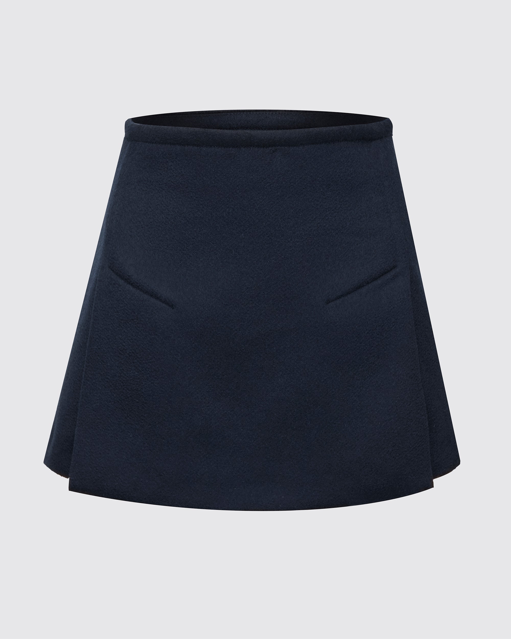 Luxuriöser Kaschmir Minirock