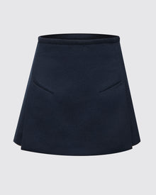 Luxuriöser Kaschmir Minirock