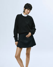 Luxuriöser Kaschmir Minirock