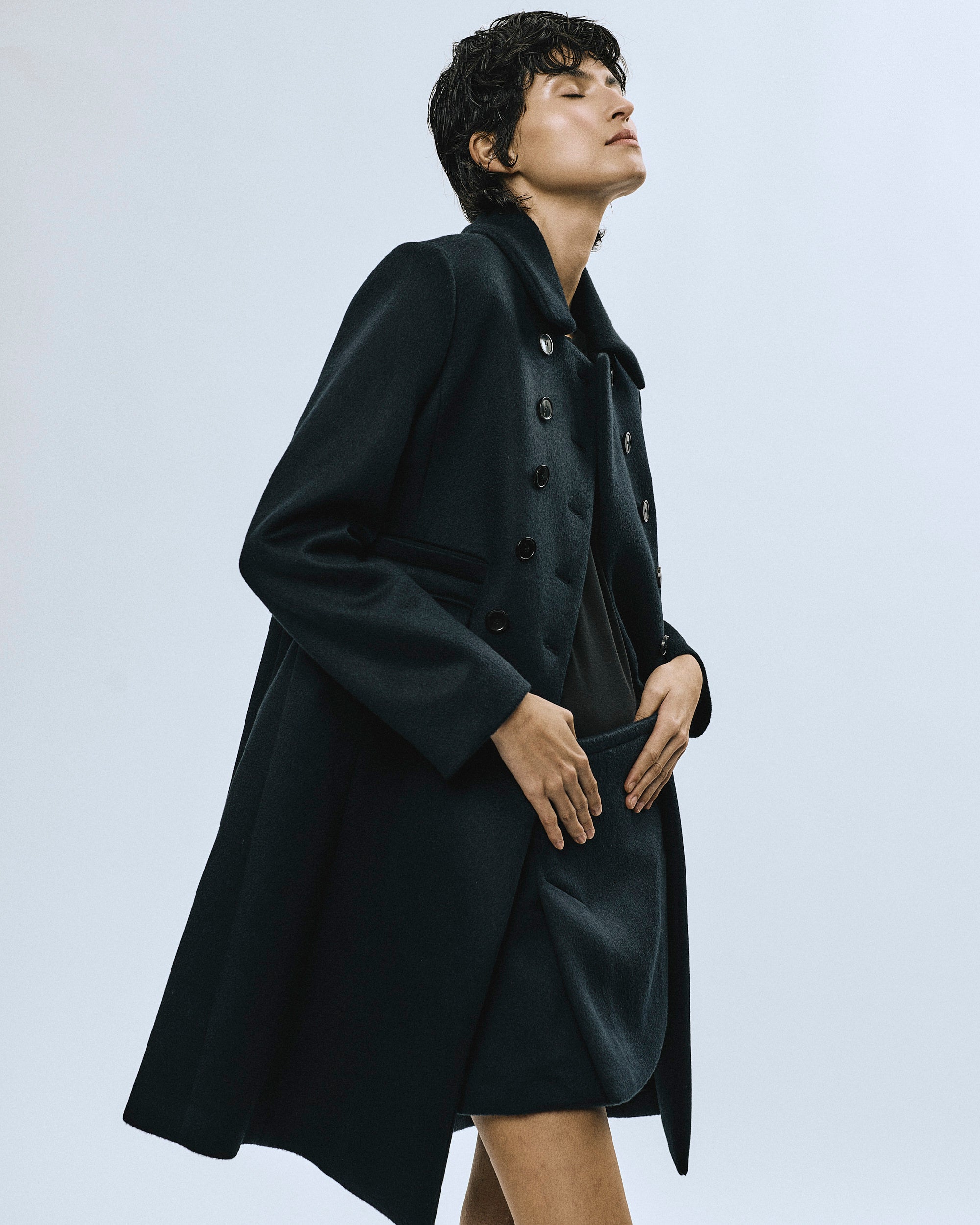 Luxuriöser Kaschmir Mantel