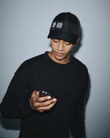 Nylon Baseballcap mit Logo - unisex