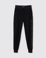 Jogging pants with logo print - unisex
