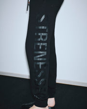 Jogging pants with logo print - unisex