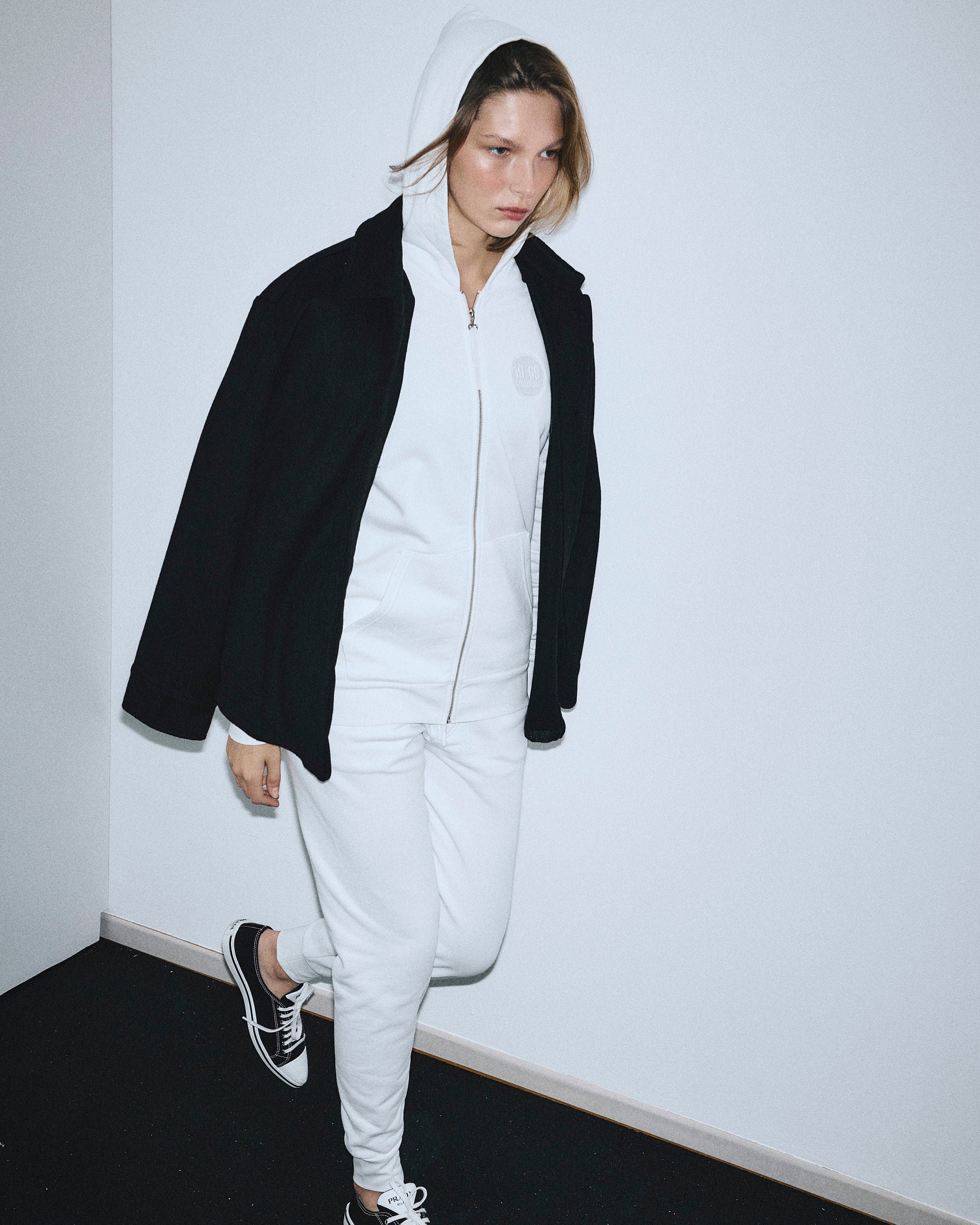 Zipjacke mit Logo - unisex