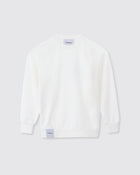 Sweatshirt mit Logo Etikett - unisex