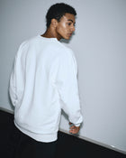 Sweatshirt mit Logo Etikett - unisex