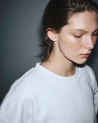 Sweatshirt mit Logo Etikett - unisex