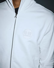 Zip jacket with logo - unisex