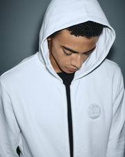 Zip jacket with logo - unisex