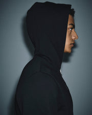 Zip jacket with logo - unisex