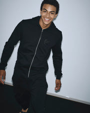 Zip jacket with logo - unisex