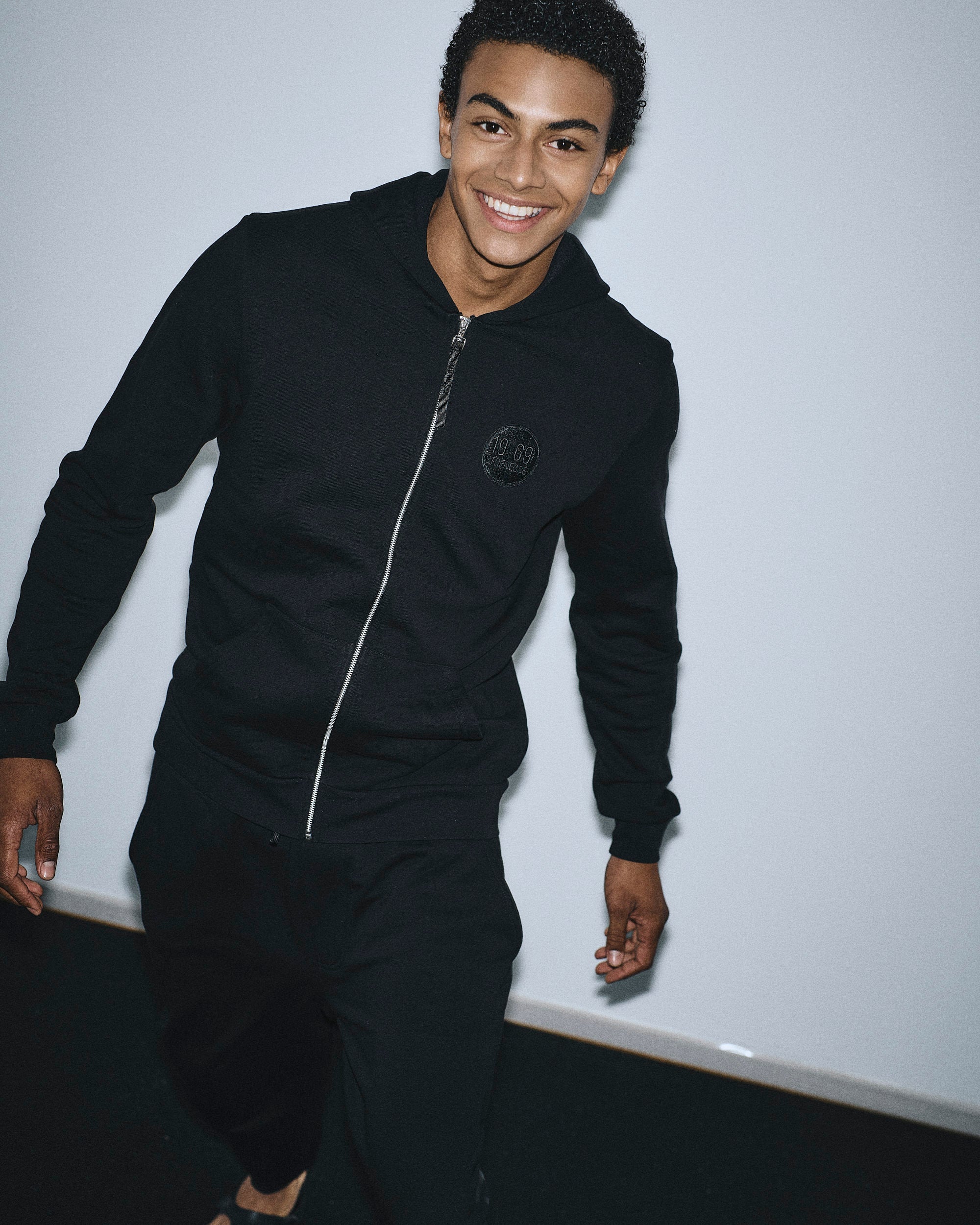 Zipjacke mit Logo - unisex