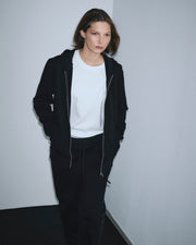 Zip jacket with logo - unisex